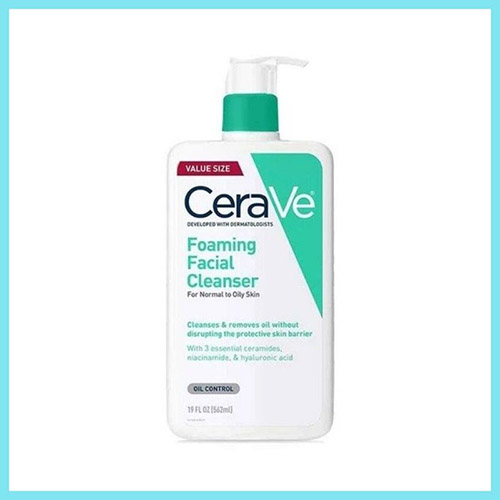 sua rua mat da dau CeraVe Foaming Facial Cleanser