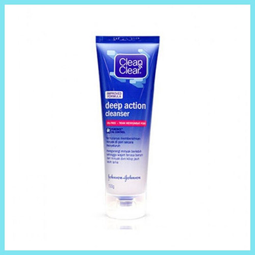 sua rua mat da dau clean clear