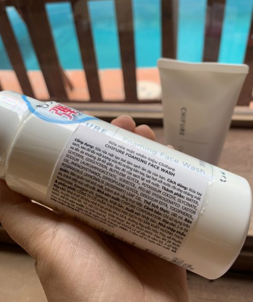 chifure beauty review face wash e1614524575485