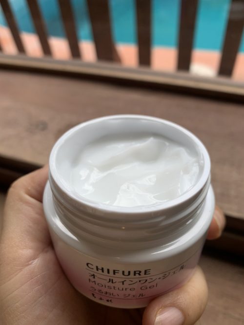 chifure moisture gel texture beauty review e1614524474410