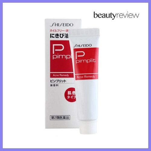 beauty review kem tri mun day thi shiseido pimplit