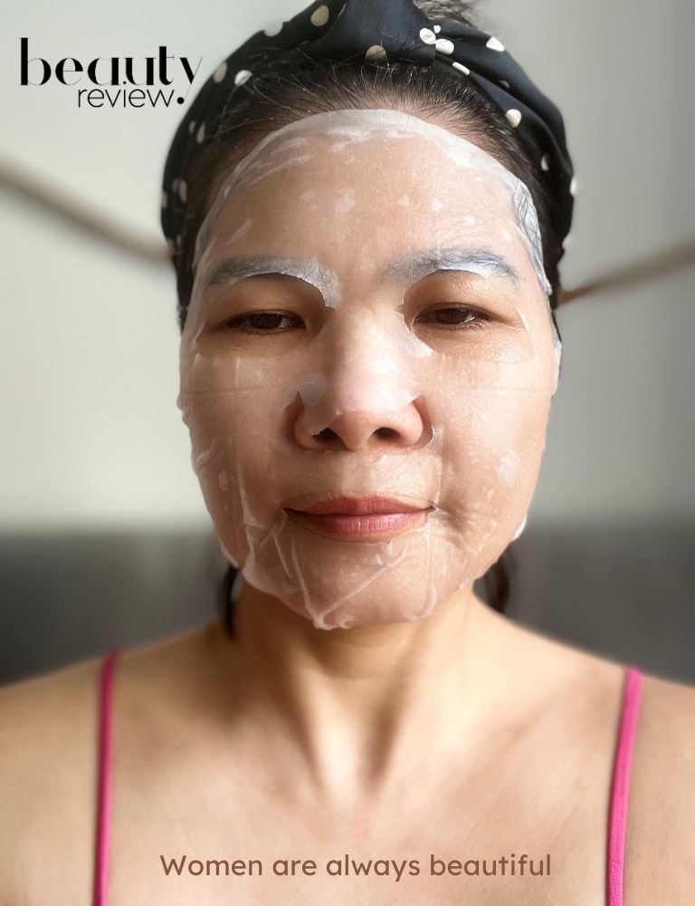 Đắp mặt nạ giấy xong có cần phải rửa mặt không? 3 mat na giay boi serum